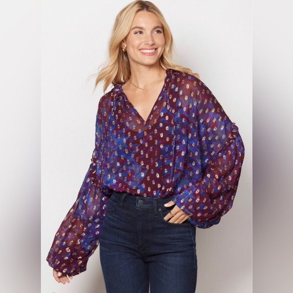 Cleobella Dara Blouse, NWT - Picture 3 of 6